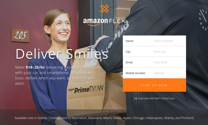 Fotografía - Amazon está listo para Uberize Su entrega Paquete Con Amazon Flex
