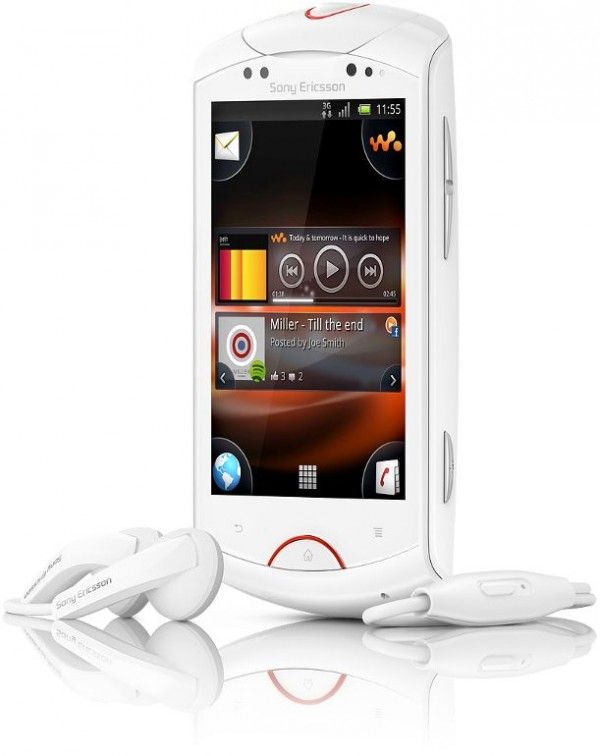 Fotografía - Android 2.3 Gingerbread Reproduce música en el Sony Ericsson Walkman en vivo