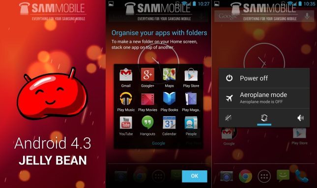 Android 4.3 galaxia s4 firmware