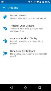 Fotografía - Android 5.1 actualización para 'Chop Dos veces' 2014 de Moto X Añade Acción Para activar la linterna