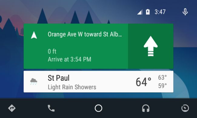 Fotografía - Android Auto actualizado para v1.2 con una pantalla Tweaked Inicio y ampliado Música / Notificaciones de Navegación