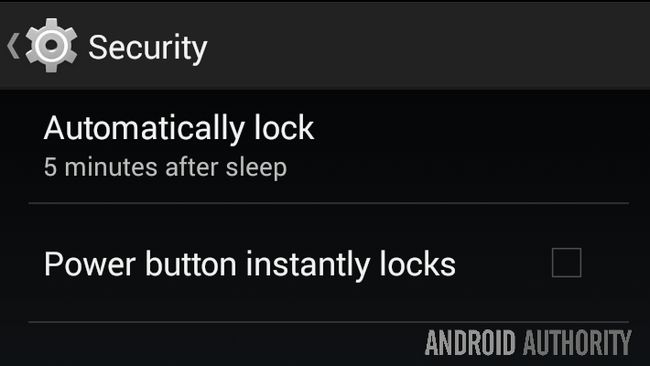 Android Seguridad cerradura auto
