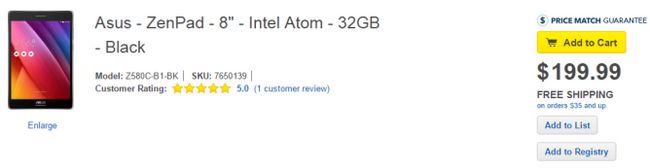 07/10/2015 13_06_57-Asus ZenPad 8_ Intel Atom 32GB Negro Z580C-B1-BK - Best Buy