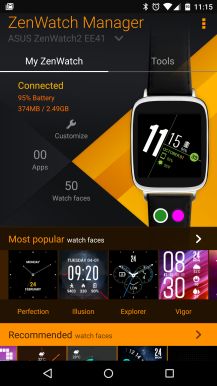 Fotografía - Asus ZenWatch Gerente Obtiene Una actualización v2.0 Enorme Con más de una docena Nuevo reloj Caras, IU Renovación, y más [APK Descargar]