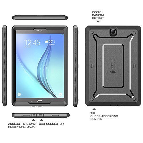 SUPCASE Unicorn escarabajo Samsung Galaxy Tab 7.0 4 Caso híbrido