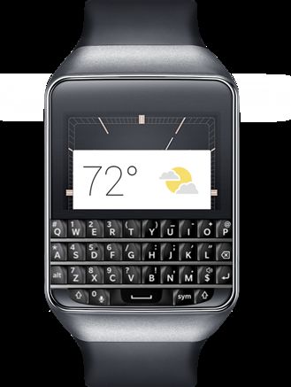 Fotografía - BlackBerry anuncia Android desgaste soporte para BBM Coming algún momento a principios 2015