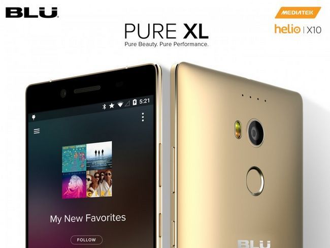 Fotografía - Blu anuncia el nuevo XL Pure: 6 