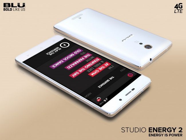 Fotografía - Blu anuncia dos nuevos teléfonos en la serie de Energía: El 5,000mAh Estudio Energía 2 Y 4,000mAh Energía X
