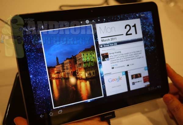 Fotografía - Echa un vistazo a Galaxy Tab 8.9 pulgadas interfaz de usuario TouchWiz de Samsung [Video]