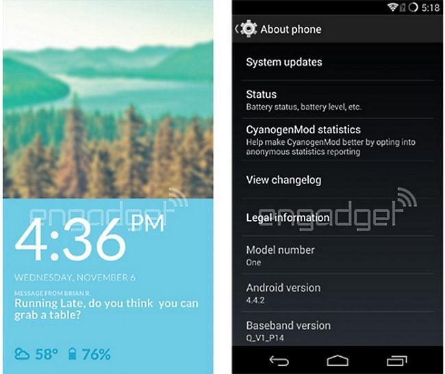 CyanogenMod-11S-OnePlus-Uno lockscreen