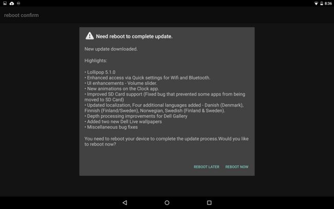 Fotografía - Dell Actualizaciones The Venue 8 7840 Para Android 5.1