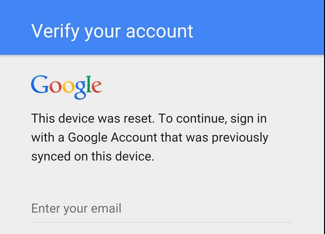 Fotografía - No cambie su contraseña Google Antes de fábrica Restablecer el teléfono Android - que podrias Trip Un Seguridad Bloqueo 72 horas