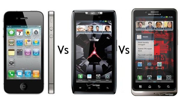 Fotografía - Droid Bionic vs iPhone 4S vs Droid Razr