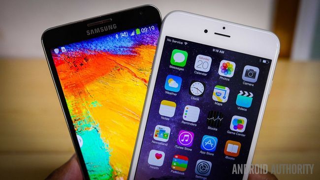 iphone 6 plus vs Samsung Galaxy Note 3 rápida mirada a bis (14 de 20)