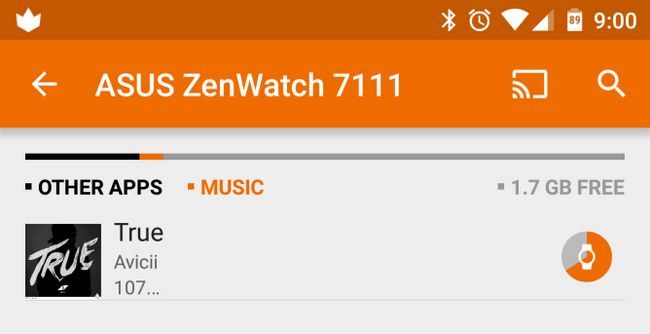 Fotografía - Google Play Music 6.0 opción añade Para Controlar Android Wear Music Sincronización