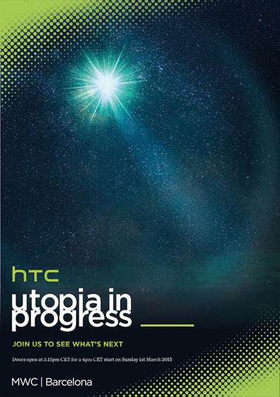 Fotografía - HTC envía invitaciones a MWC Evento El 1 de marzo, Nueva HTC uno Probablemente en las tarjetas
