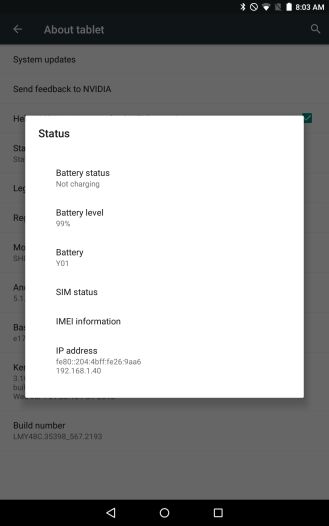 Fotografía - NVIDIA SHIELD Tablet Actualización del software 3.1 trae Android 5.1.1, requerido para retiro voluntario