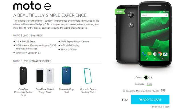 Fotografía - Republic Wireless ofrece ahora la segunda Gen Moto E Con ​​LTE Por $ 129, Gotas primera Gen Moto G $ 99