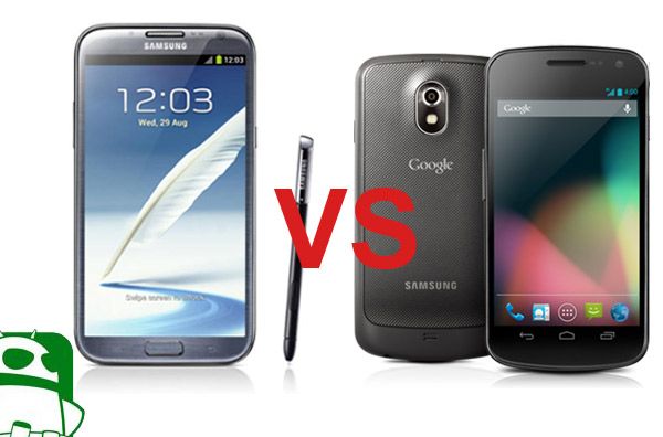 Fotografía - Samsung Galaxy Note 2 VS Galaxy Nexus