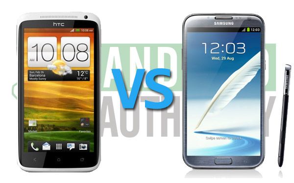 Fotografía - Samsung Galaxy Note 2 vs HTC Uno X