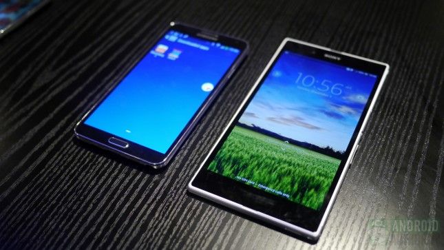 Samsung Galaxy Note 3 xperia z aa ultra-1