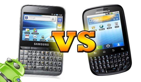 Fotografía - Samsung Galaxy Pro vs Motorola XT311 Fuego