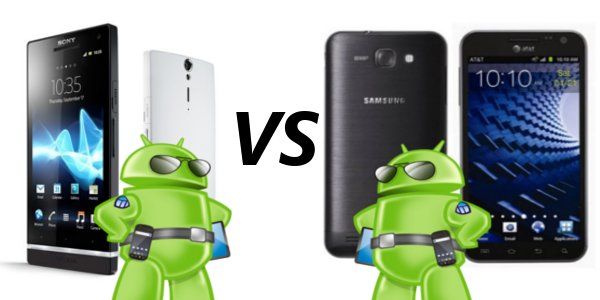 Fotografía - Samsung Galaxy S2 Skyrocket HD vs Sony Xperia S