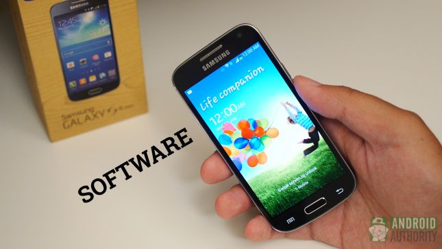 Mini software aa Samsung Galaxy S4