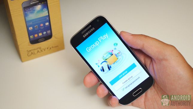Mini aa juego grupo de software de Samsung Galaxy S4