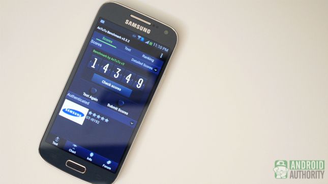 puntajes AnTuTu Mini rendimiento aa Samsung Galaxy S4