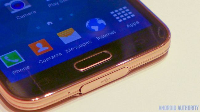Samsung Galaxy S5 colgajo usb huella digital aa 4