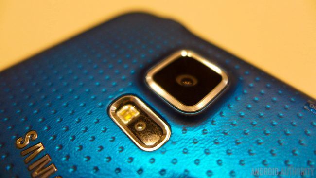 Samsung Galaxy S5 127 cámara pulsómetro azul