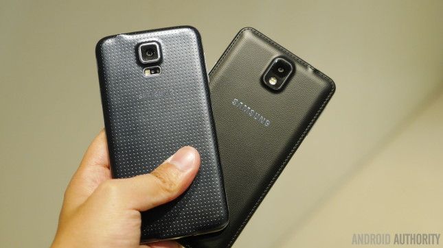 Samsung galaxy s5 vs Galaxy Note 3 bis 7
