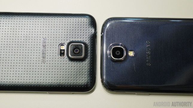 Samsung galaxy s5 vs s4 galaxia aa 7