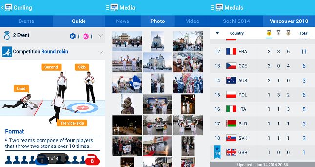 Fotografía - Samsung lanza su aplicación oficial de Juegos Olímpicos de Invierno