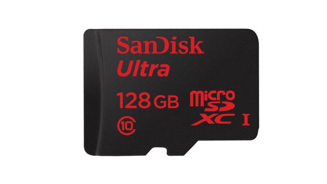 SanDisk Ultra tarjeta de 128GB microSDXC