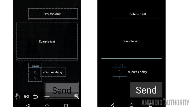 Fotografía - Programe un mensaje SMS retrasada con Tasker - personalización de Android
