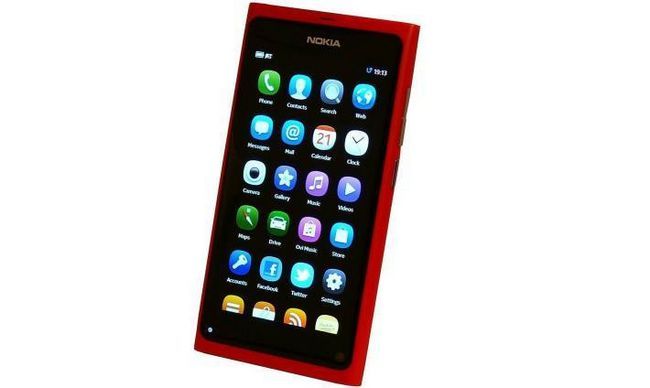Nokia N9 roja