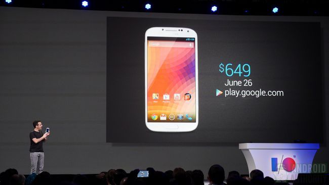 Google-IO-Galaxy S4 Google precio Edición 1600 aa