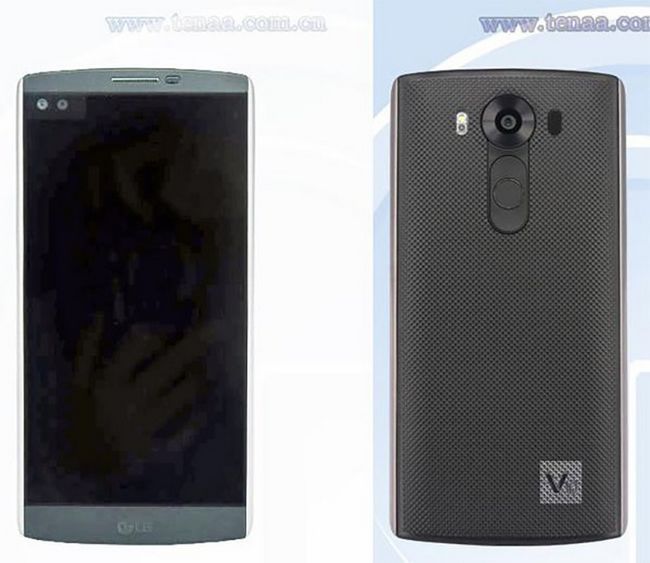 Fotografía - El LG V10 aparece al regulador chino mostrando su pantalla secundaria