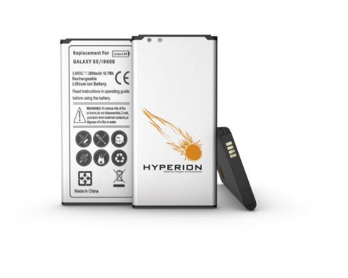 Hyperion Samsung Galaxy S5 / SV (SM-G900) Reemplazo doble (2x) Baterías 2800mAh