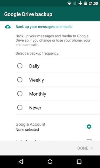 Fotografía - Copia de seguridad de WhatsApp Google Drive se convierte Finalmente Oficial [APK Descargar]