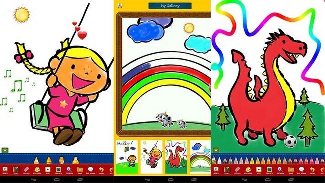 color y dibujar para niños juegos para bebés android