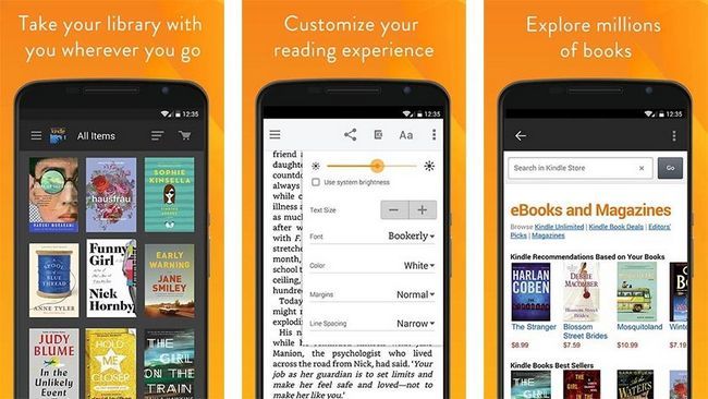 Amazon Kindle mejores aplicaciones tablet android