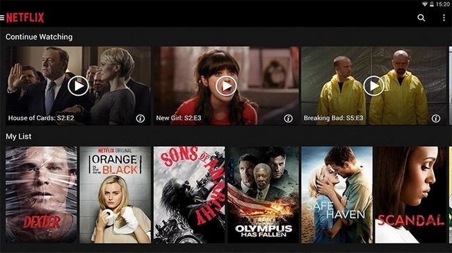 Netflix mejores aplicaciones tablet Android