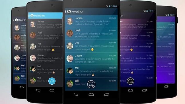 HoverChat mejores aplicaciones de mensajes de texto para Android