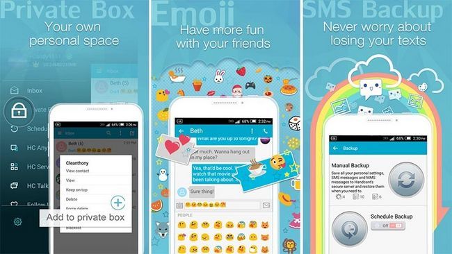 Handcent próxima sms mejores aplicaciones de mensajes de texto para Android