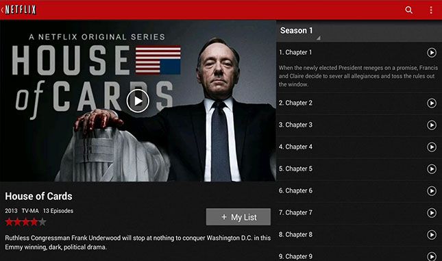 Netflix mejor vídeo aplicaciones de streaming