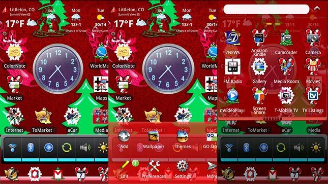 LC Launcher Navidad Theme - mejores aplicaciones de navidad