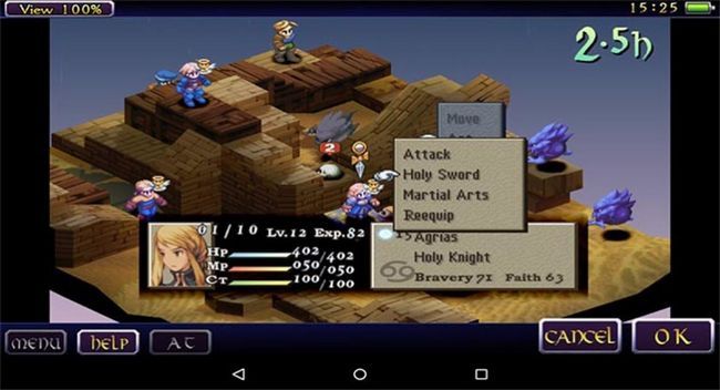 Final Fantasy Tactics nuevo semanario aplicaciones Android